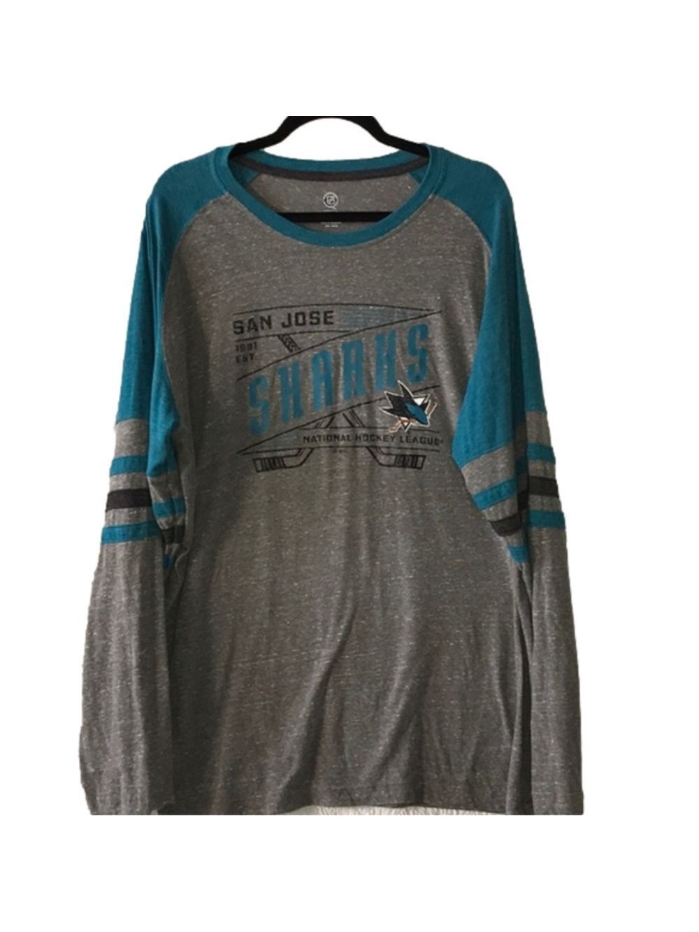 NHL San Jose Sharks Men's Long Sleeve T-Shirt